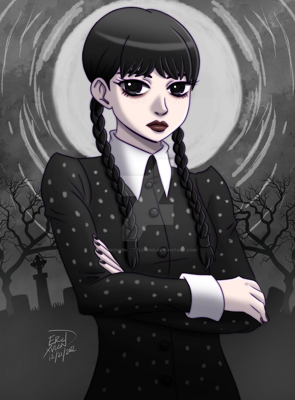 Wednesday Addams By XenonVincentLegend On DeviantArt wednesday-addams-by-xenonvincentlegend-on-deviantart