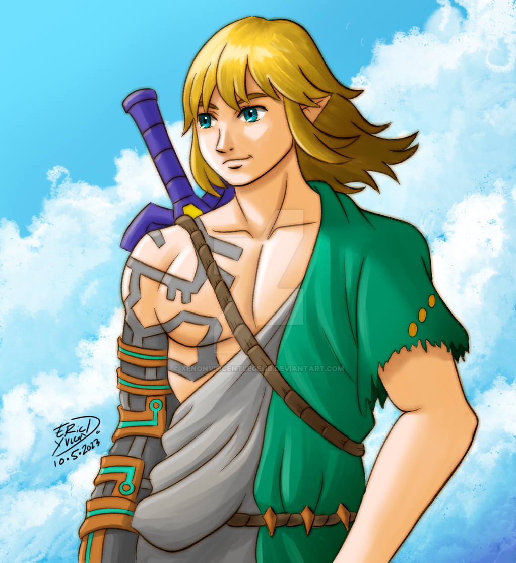 The legend of Zelda - Tears of kingdom - Link by MCAshe on DeviantArt