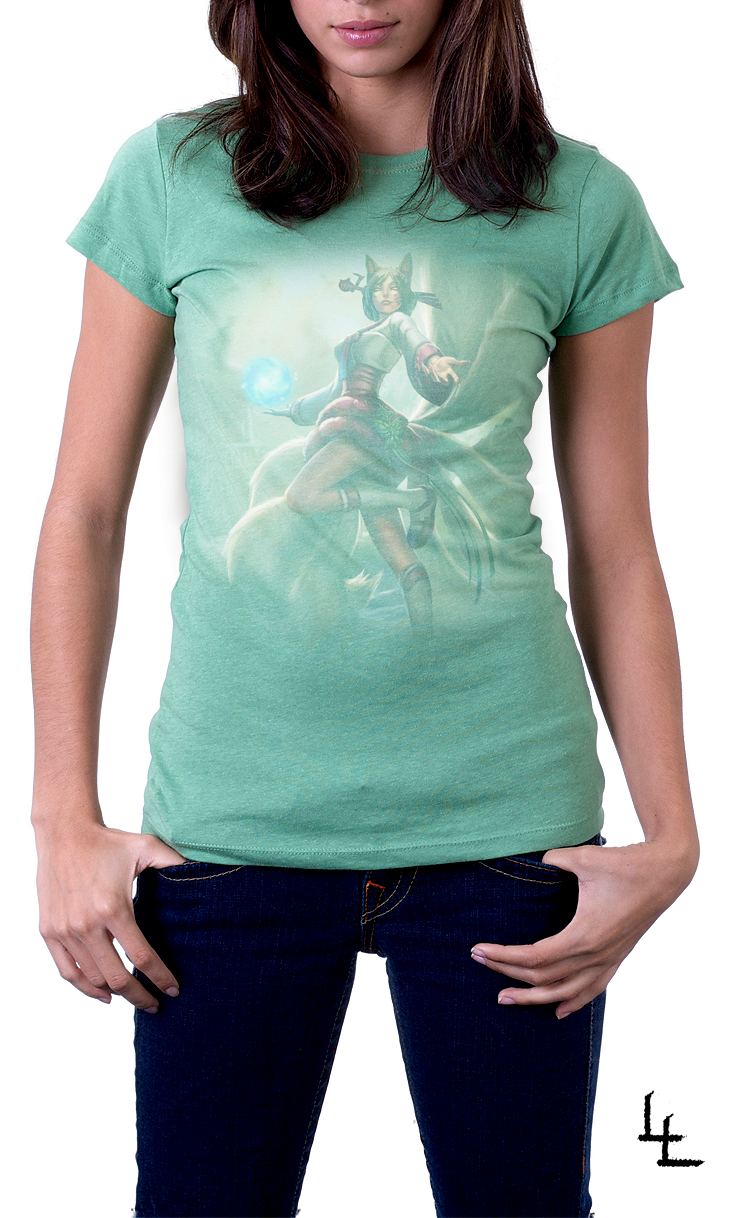 League of Legends: Ahri T shirt design 2