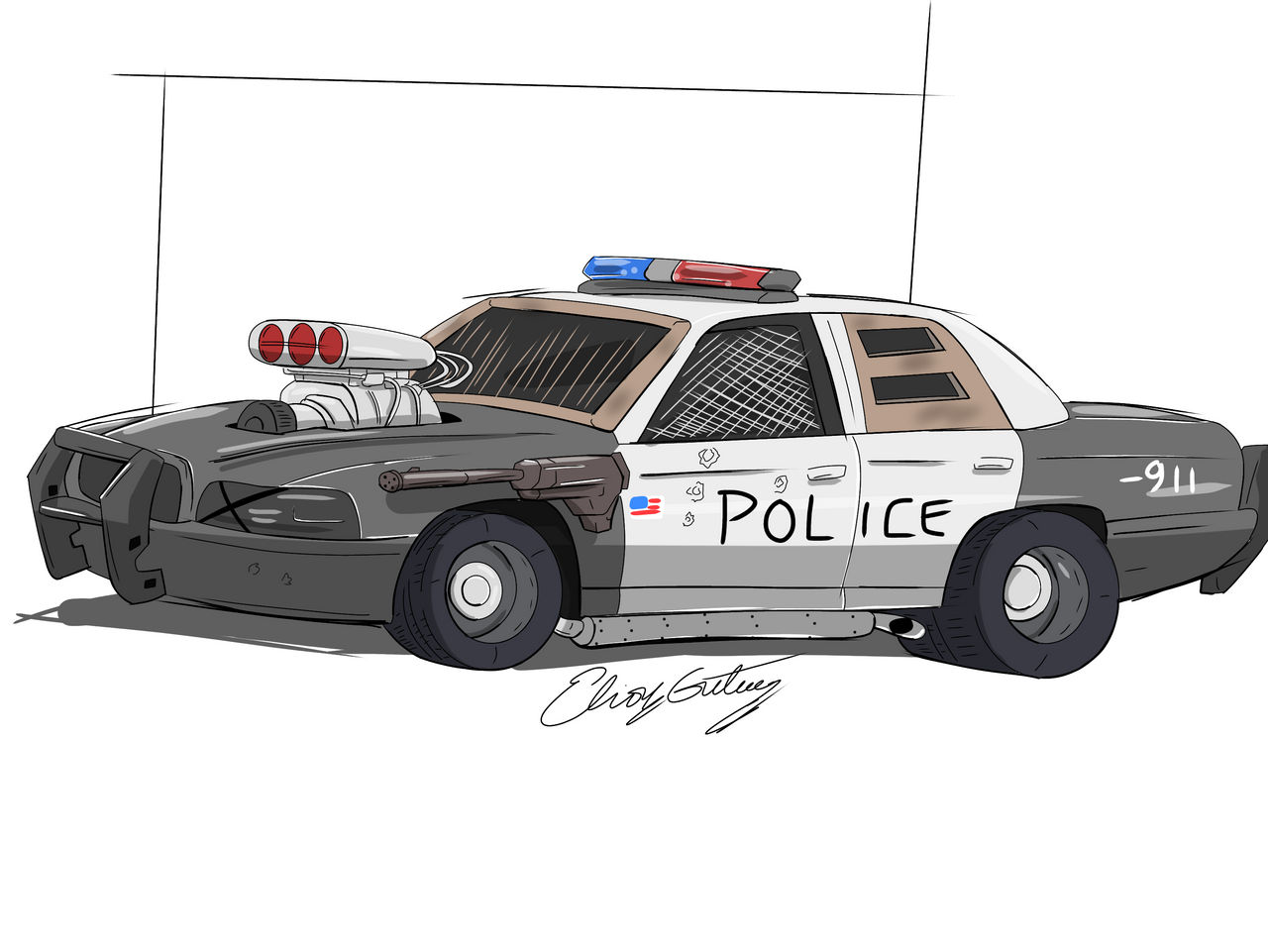 Crown Victoria Police Interceptor by 94eliasdesing on DeviantArt