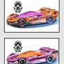 (Hotwheels) X-cceleron paint job