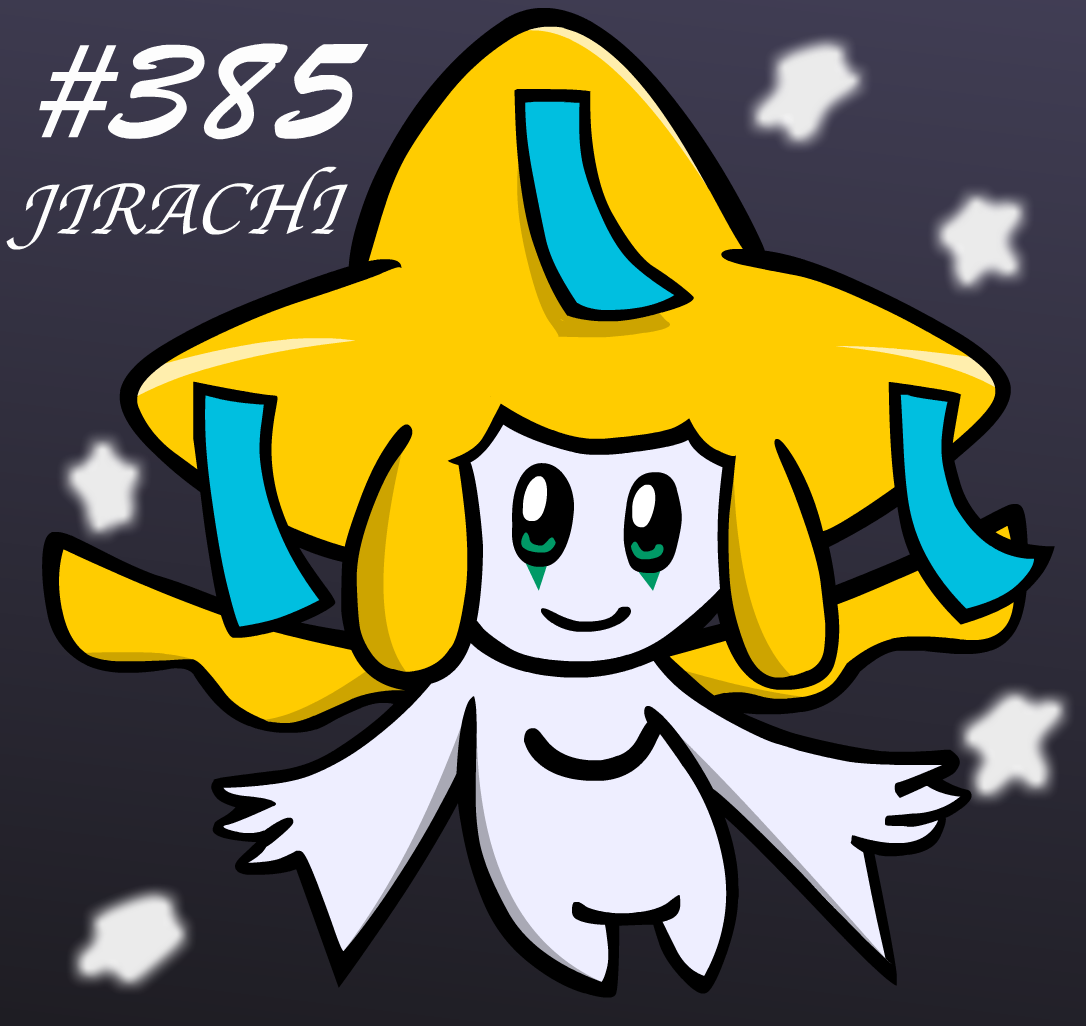 Pokemon #385 Jirachi by LenoxJ on DeviantArt