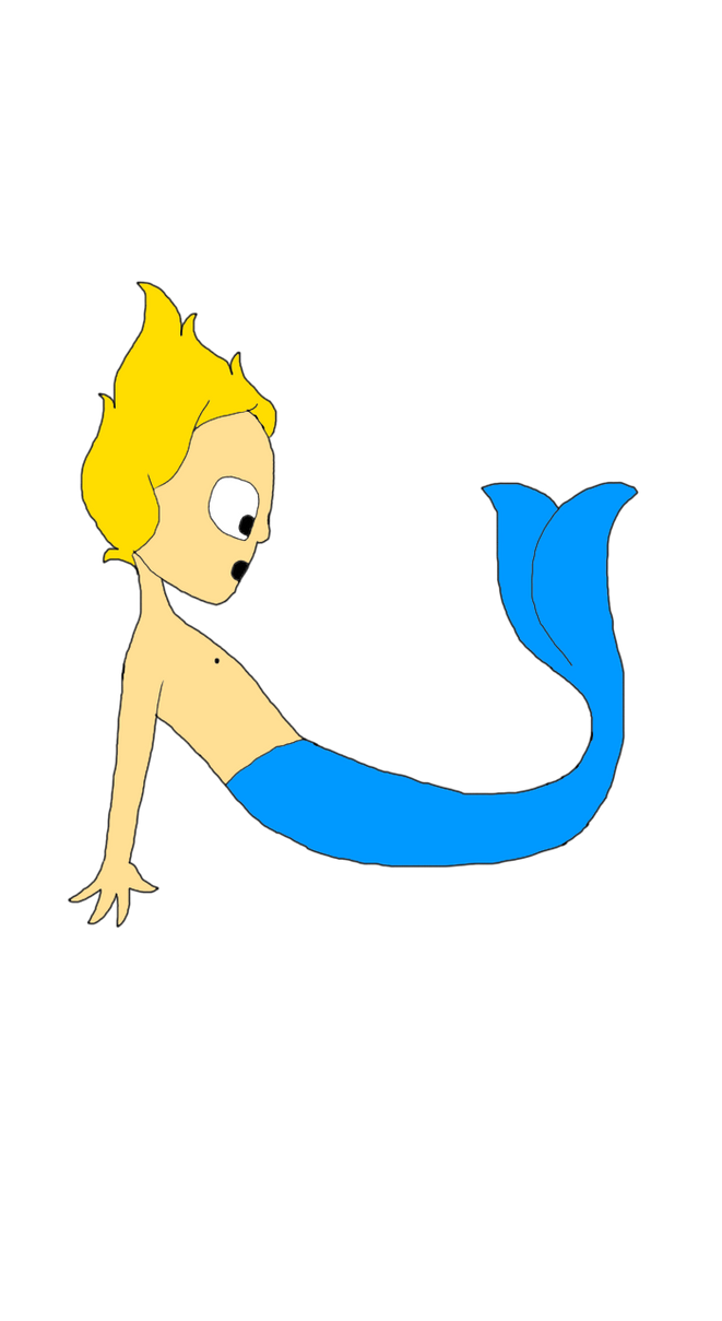 Charlie as a merboy by TayaCalder on DeviantArt