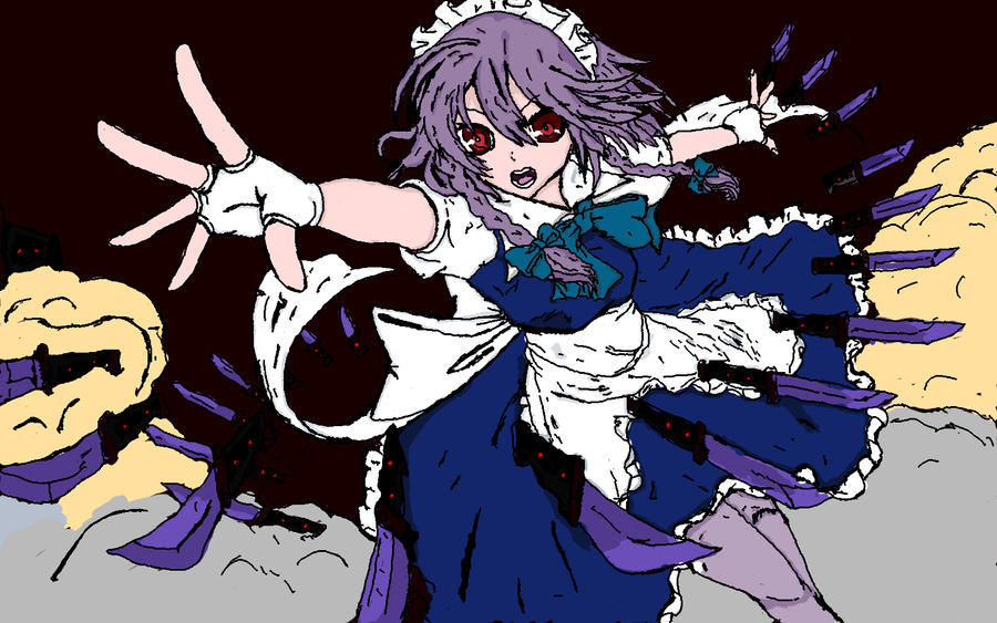 Sakuya Rabbit Sakuya coloured by Muginato on DeviantArt