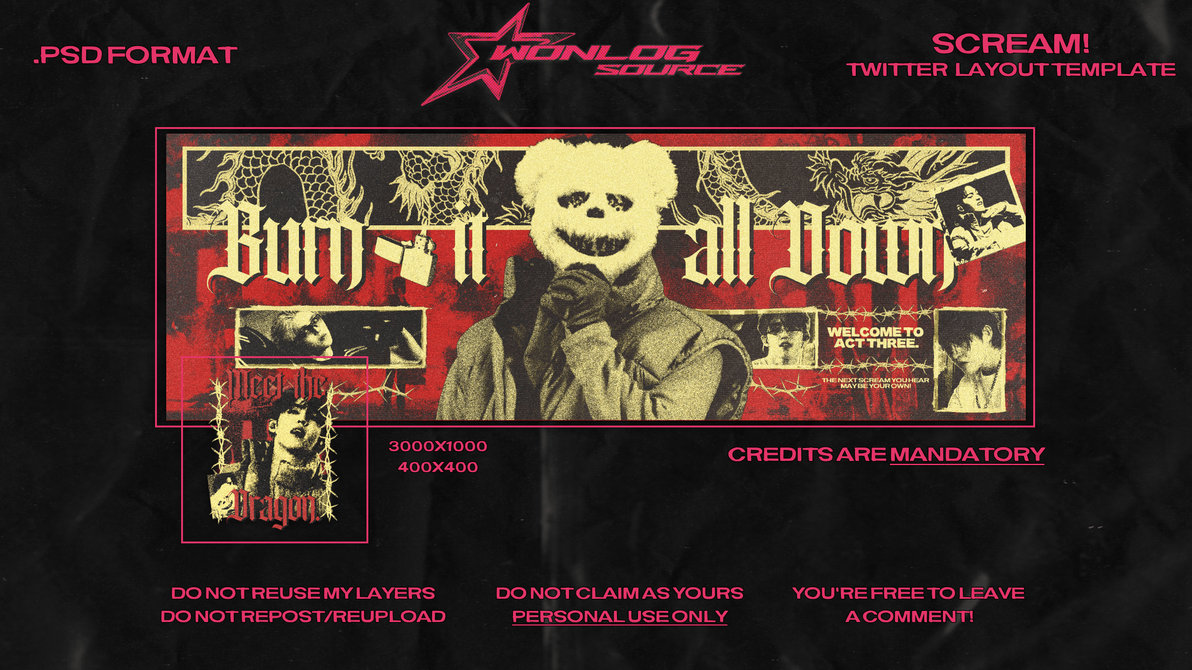 Scream Templates Java TEMPLATE 18: SCREAM! by wonlogsource on DeviantArt