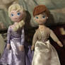 My Elsa and Anna dolls (read description)