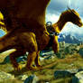 Glaedr dragon of Oromis