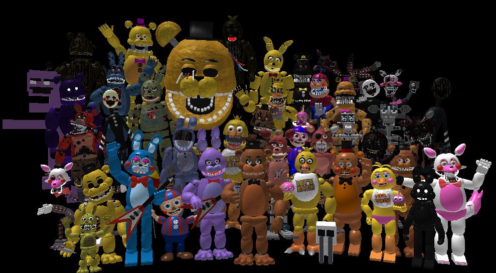 A Semirecreation Of The Fnaf Thankyou Image By Tf099theeggdude On Deviantart - fnaf roblox modles
