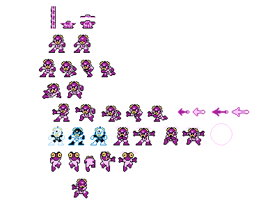 Playable Timeman sprite sheet (2.5D) by TF099theEggdude on DeviantArt