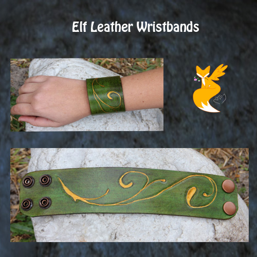 Elf Leather Wristband