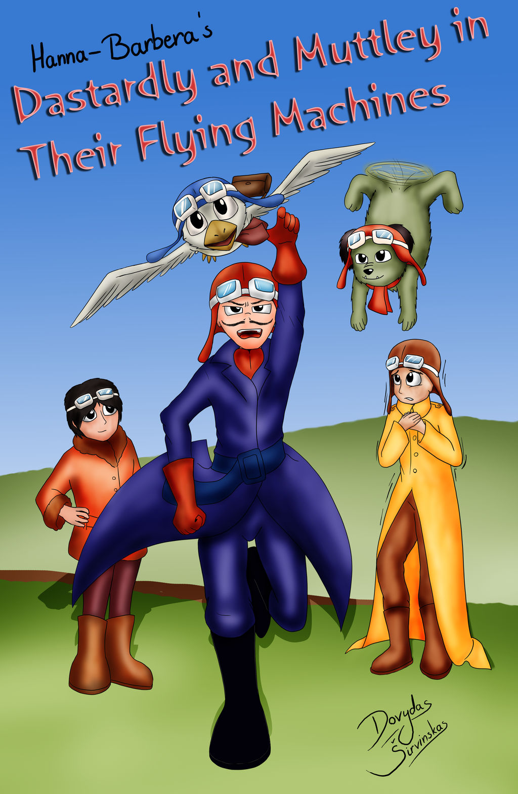 Dick Dastardly And Muttley By Mancoin On DeviantArt dick-dastardly-and-muttley-by-mancoin-on-deviantart