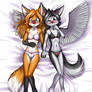 Foxymas: the dynamic duo (undies)