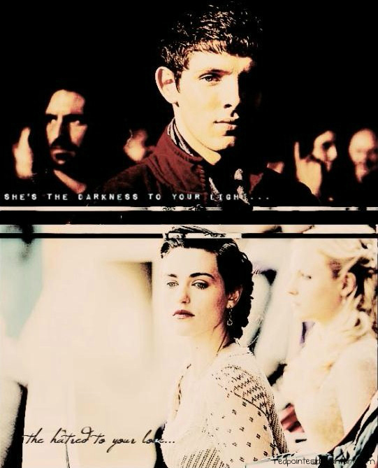 Merlin and Morgana: the hatred to your love