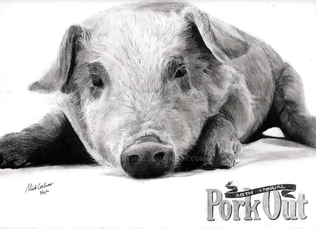 Pork Out Drawing