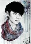 zitao winter fanart by e11ie