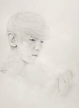 Baekhyun fanart - Neverland: Portrait of Fog