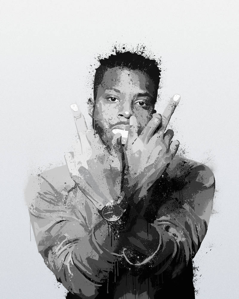 Isaiah Rashad Background by Leofaulhaber on DeviantArt