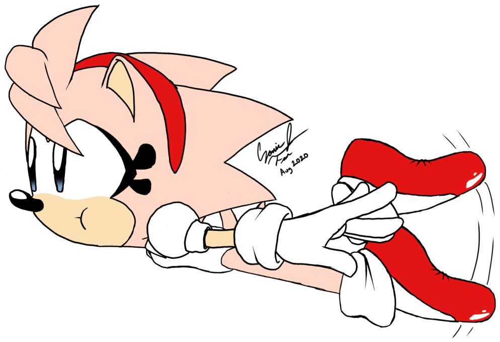 Sonic and Rosy ~SonAmy~ Finished! by SonicFanJ on DeviantArt