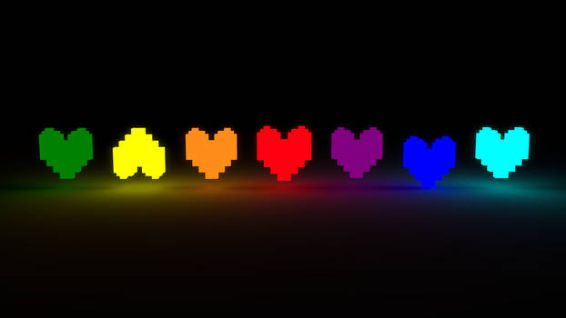 Undertale: Hearts by Mitsuma
