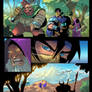 Fantasy Page sample By Leandro Sandoval