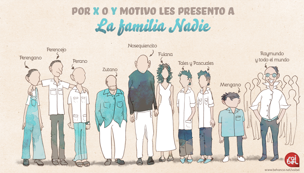 La familia Nadie