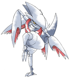 Mega Skarmory (Old Sugimori Style)