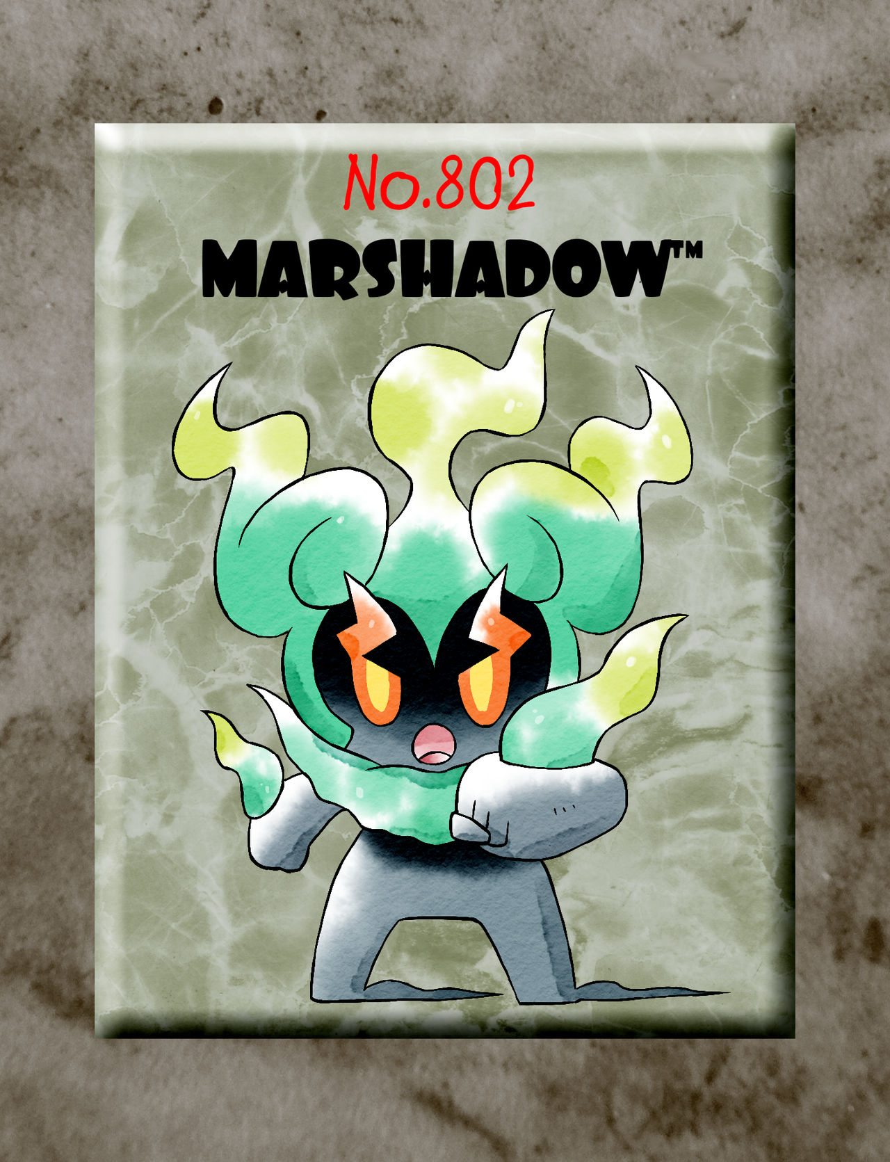 Marshadow (Old Sugimori Style)