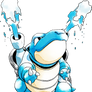 Blastoise Re-Color (Old Sugimori Style)