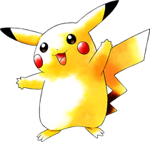 Pikachu Pokemon Yellow (Old Sugimori Style)