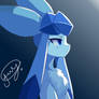 kristen the glaceon portrait