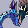 My two favourite Dragons from Flight Rising