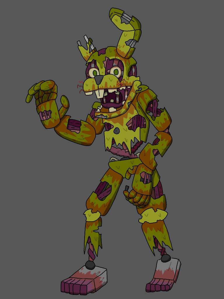 Springtrap fanart by ultimatefan5556 on DeviantArt