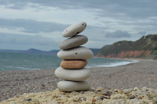 Stone Balancing One