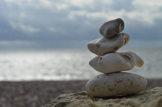 Stone Balancing Three