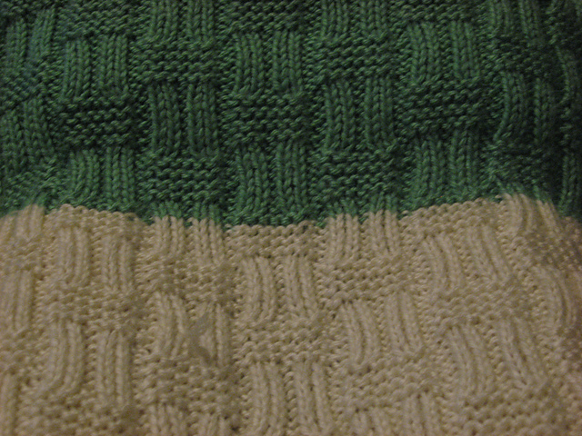 Striped Blanket Back C