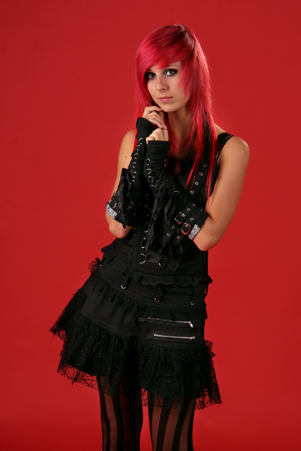 Cute Gothic Girl by MarieMystery on DeviantArt