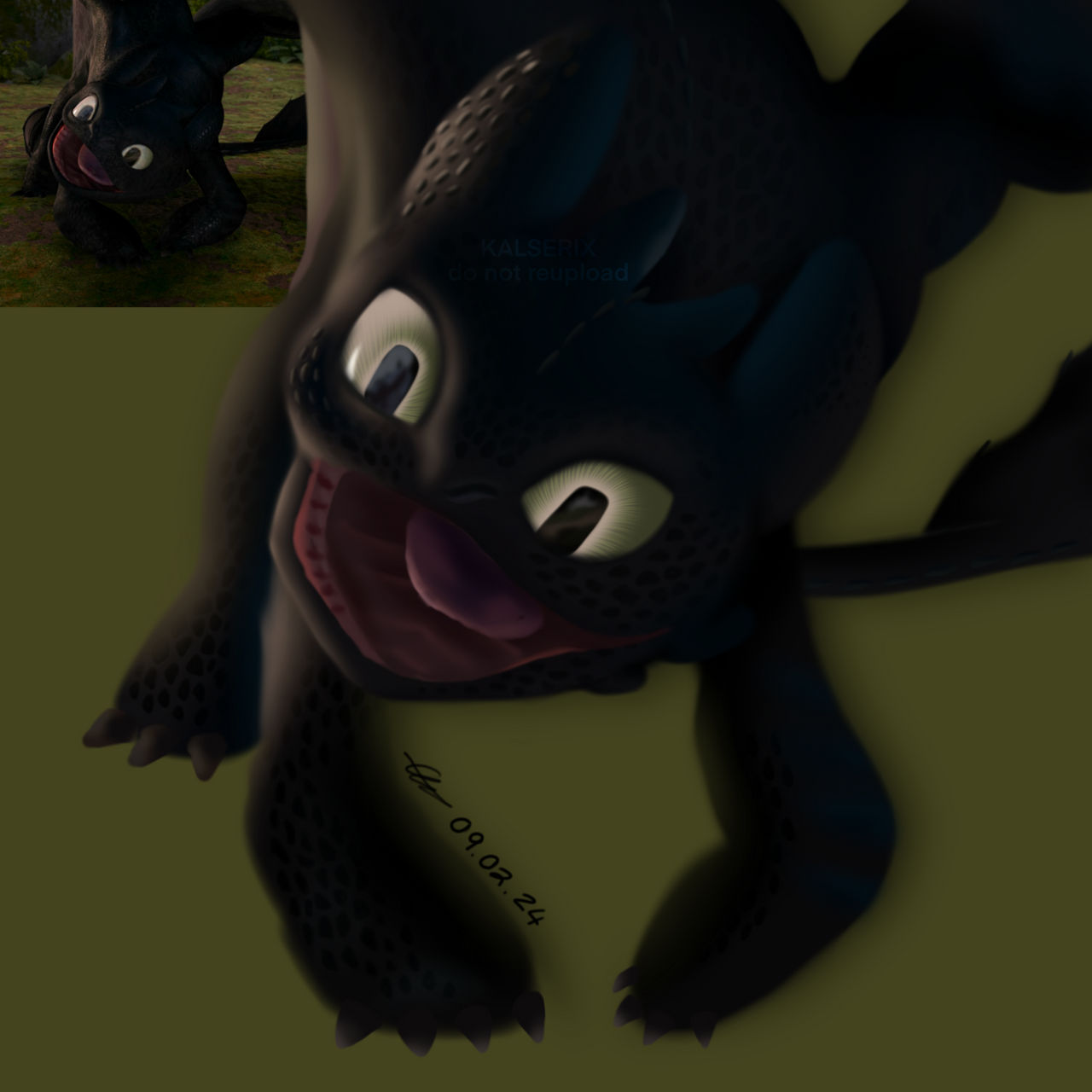 Toothless by Kalserix on DeviantArt