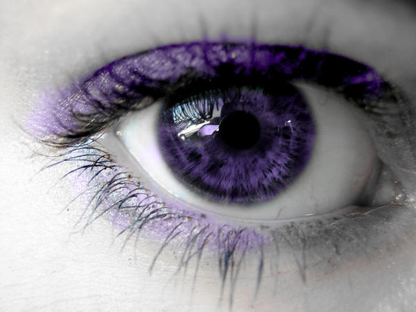 My, What Purple Eyes You Have.