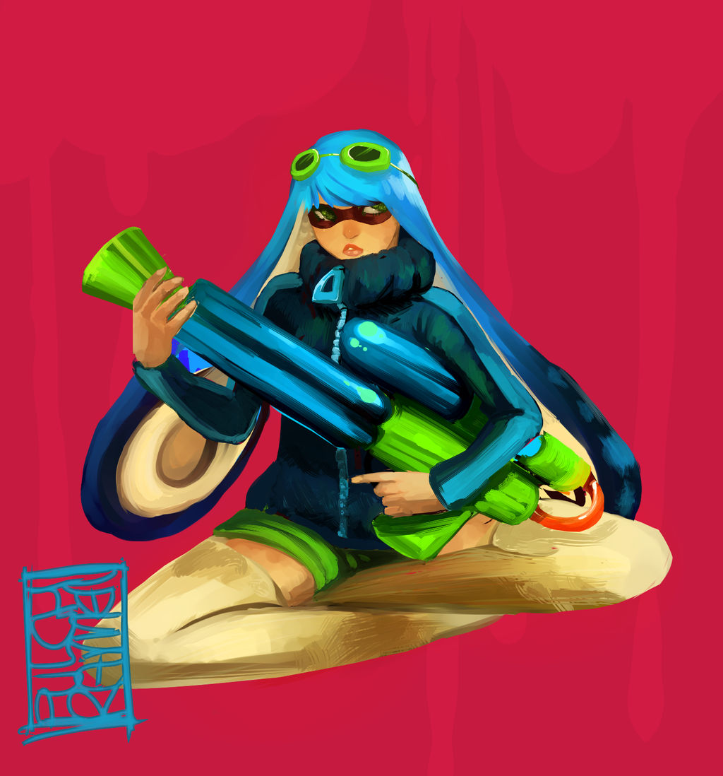 Splatoon Figure Deviantart Splatoon~! by pulchramen on DeviantArt