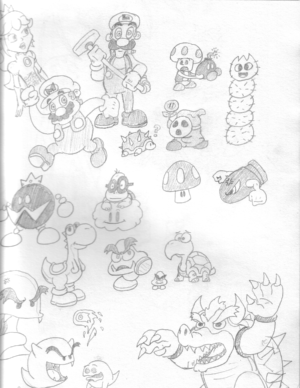 Sketchbook Mondays 010807 by Torrential-E