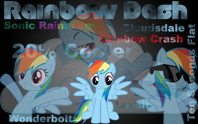 Rainbow Dash Collage