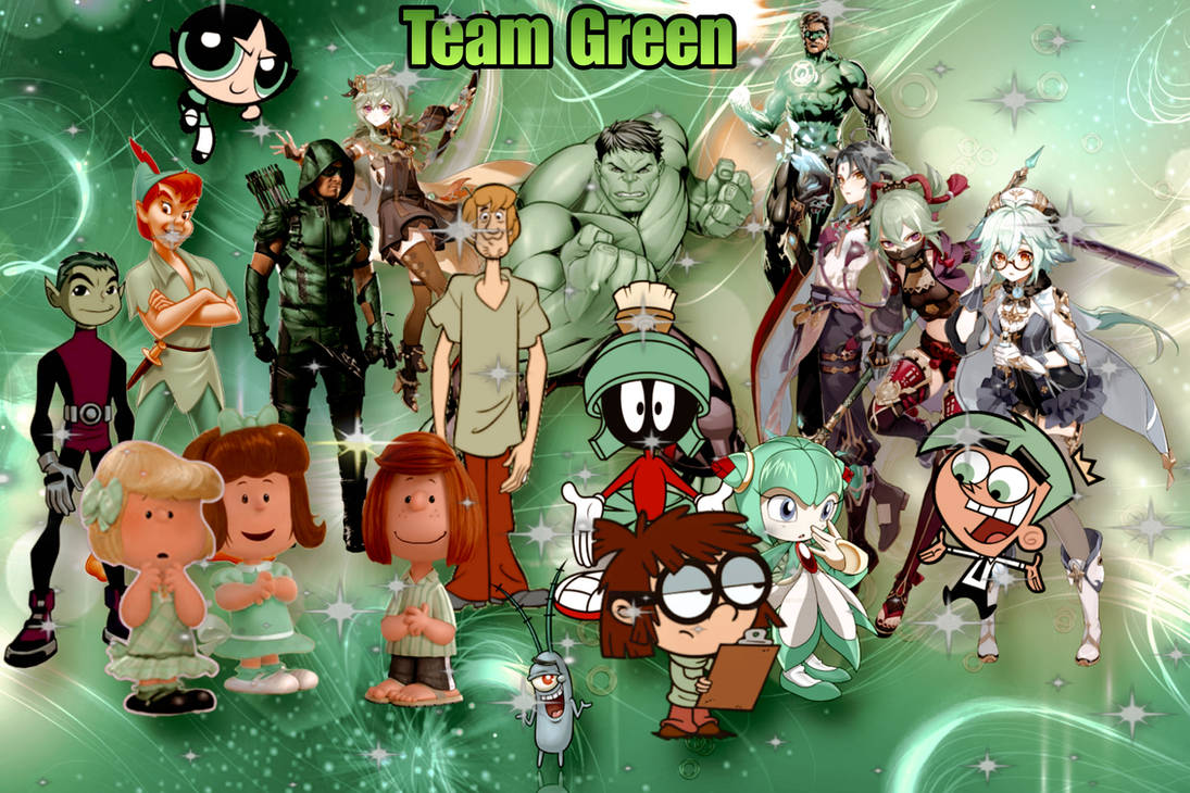 Team Green!!! by RexellPaulLopez08 on DeviantArt