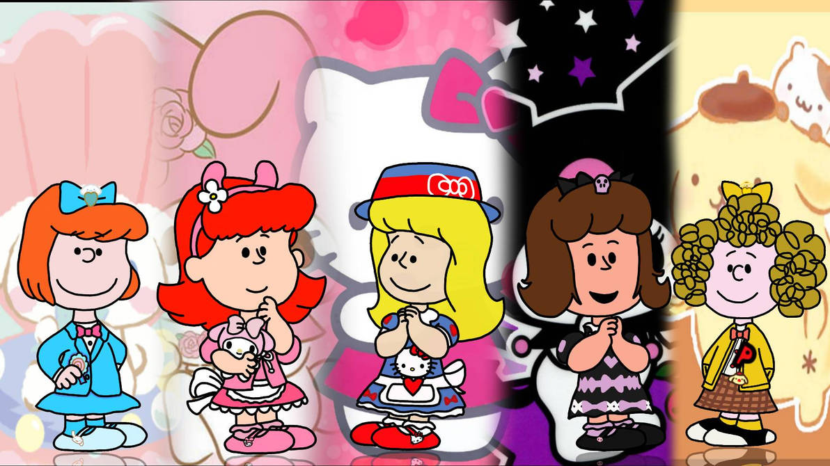 All Peanuts Girls in Sanrio Outfits. by RexellPaulLopez08 on DeviantArt