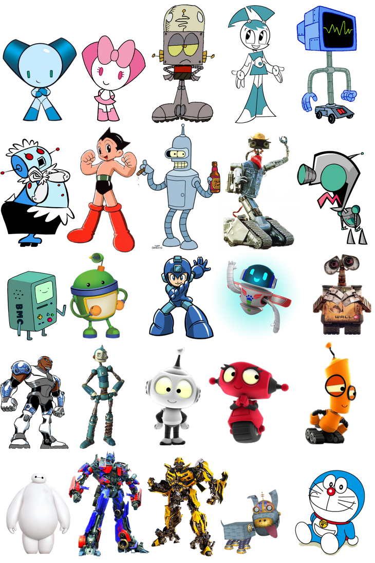 All Robotics and Cyborg characters. by RexellPaulLopez08 on DeviantArt