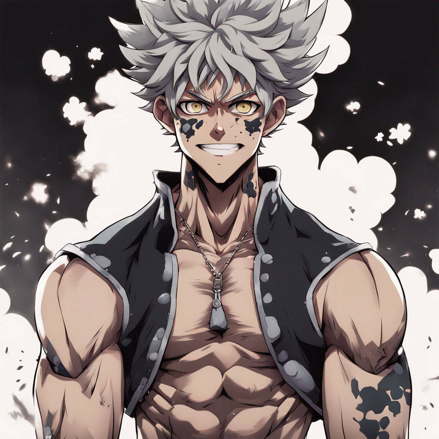 Asta Ripped Asta muscle growth black clover by Devilangel1423 on DeviantArt