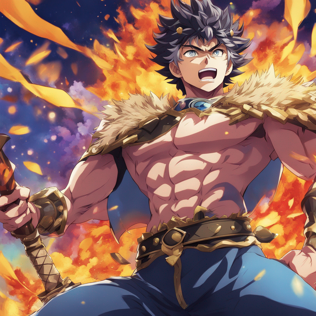 Asta Ripped Asta muscle growth black clover by Devilangel1423 on DeviantArt