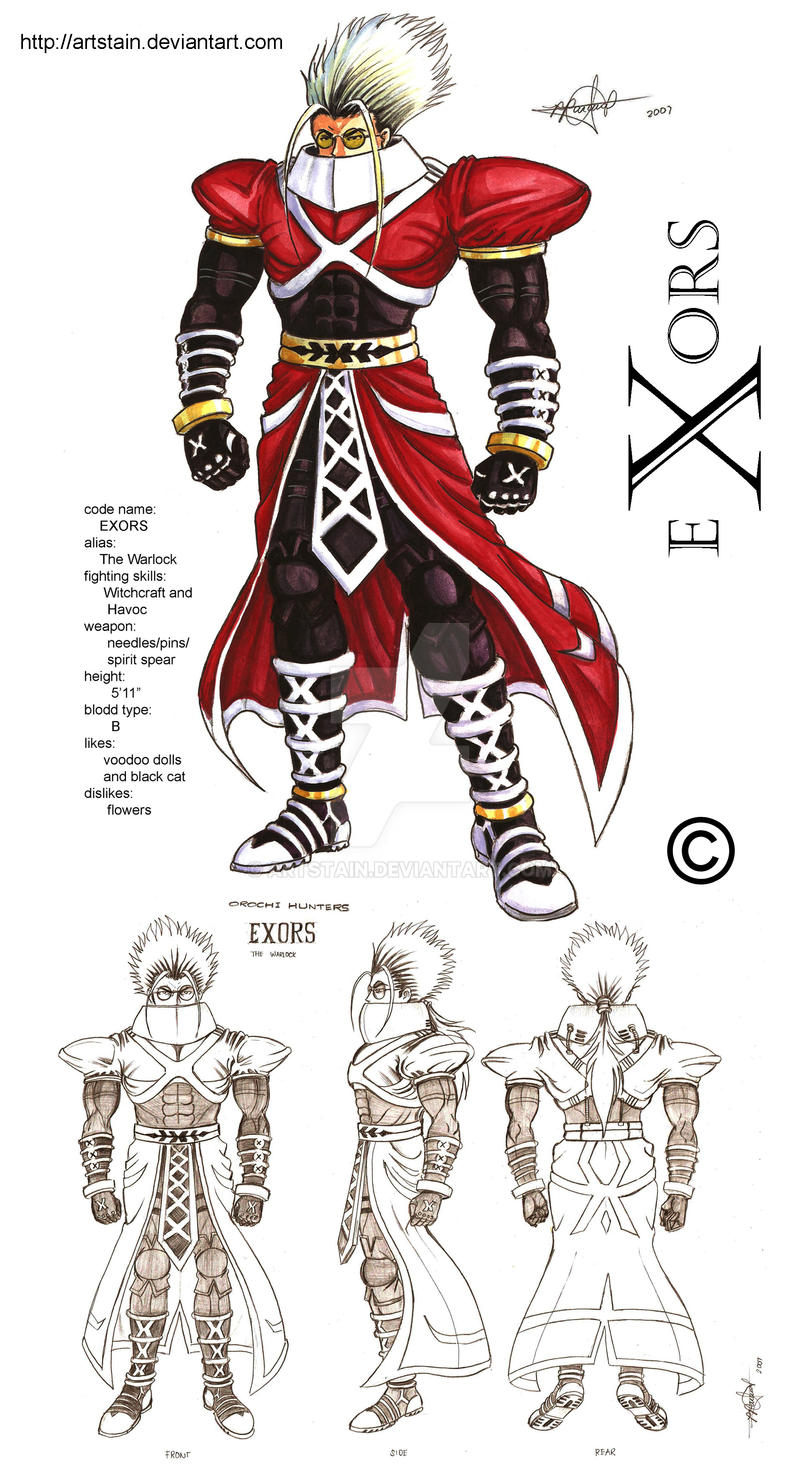 OC- Exors the 2nd OrochiHunter by artstain on DeviantArt