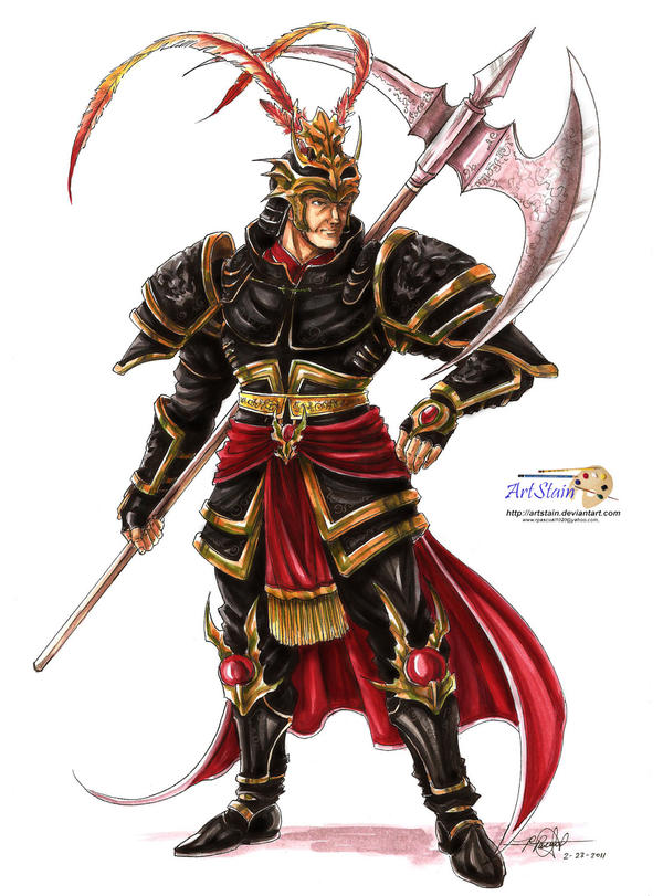 Lu Bu by artstain on DeviantArt