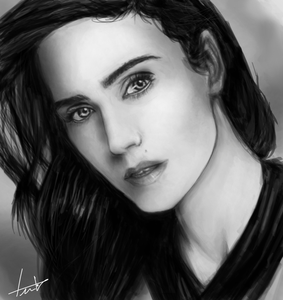 Estudo de Sombra e Luz 2 - Jennifer Connelly