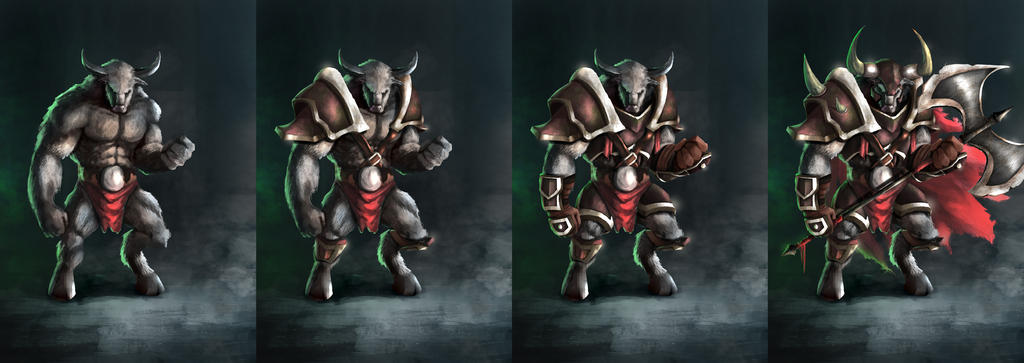 Minotaur 2 by LouizBrito on DeviantArt
